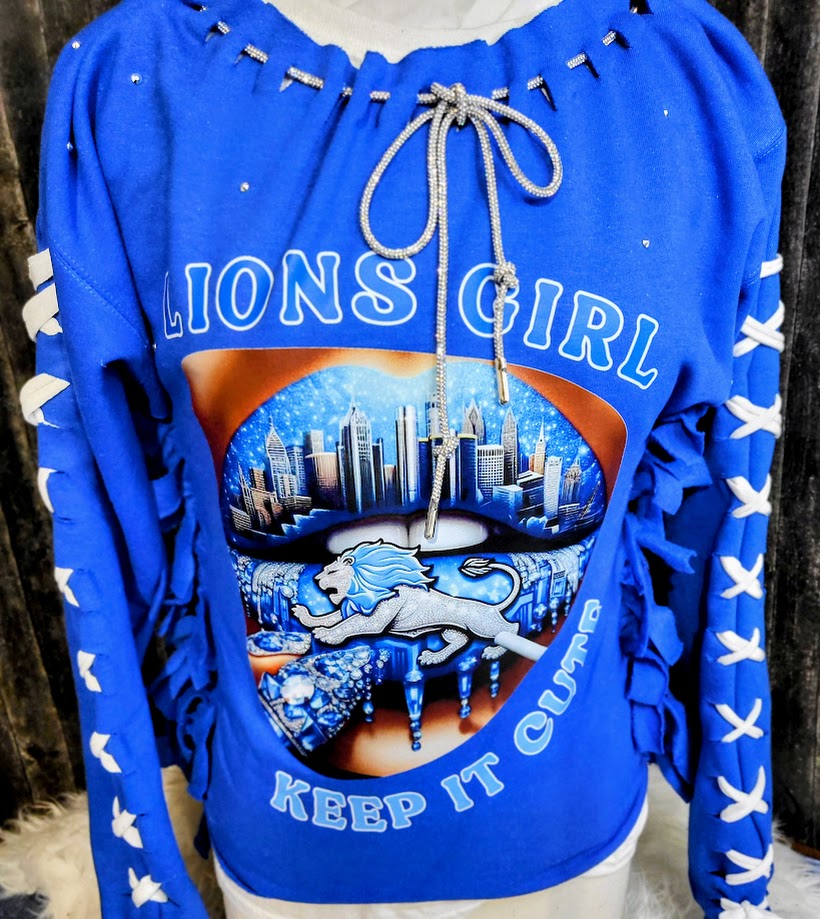 KEEP IT CUTE - L GIRL CUSTOM SWEATSHIRT