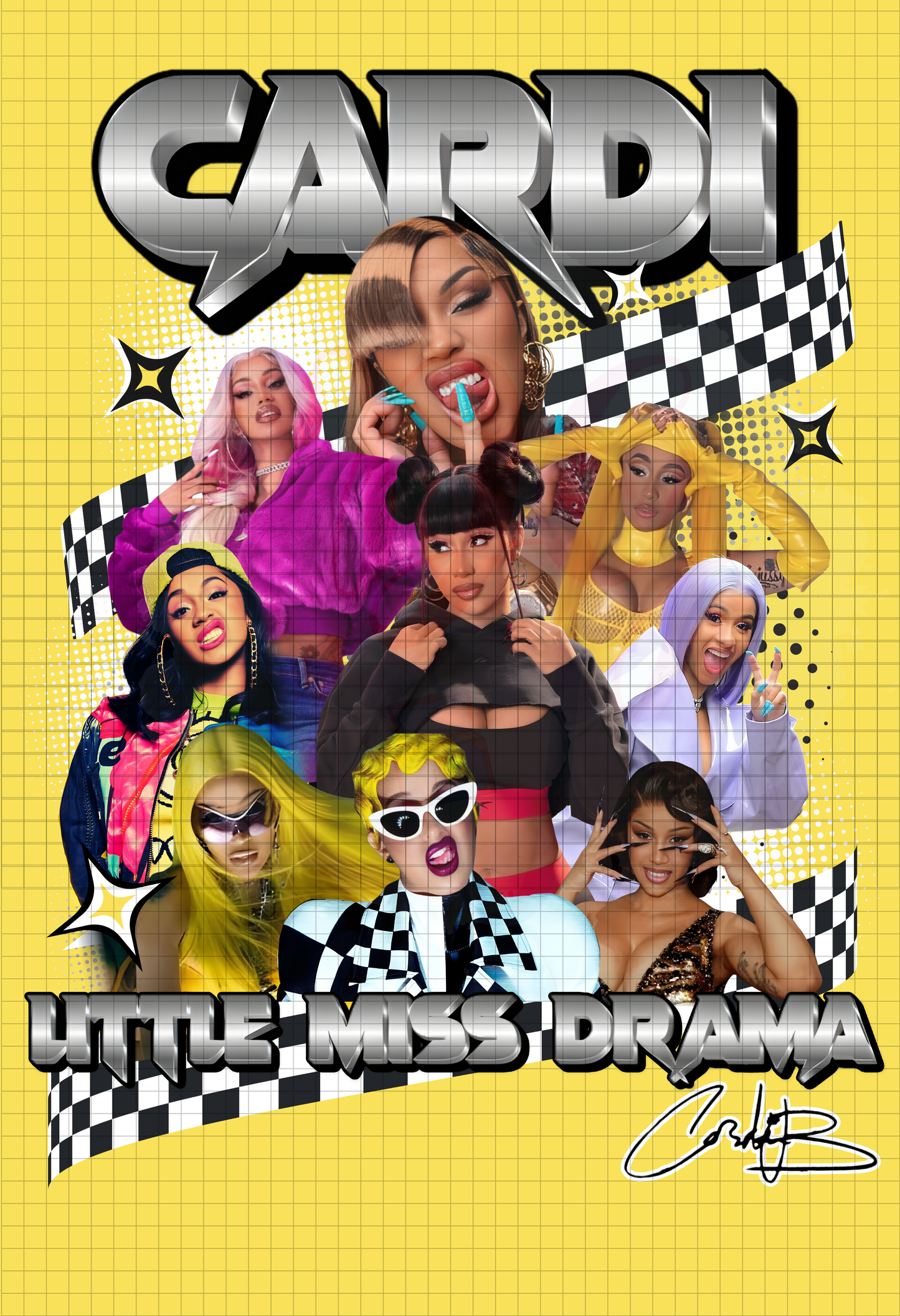 CARDI B LITTLE MISS DRAMA PNG