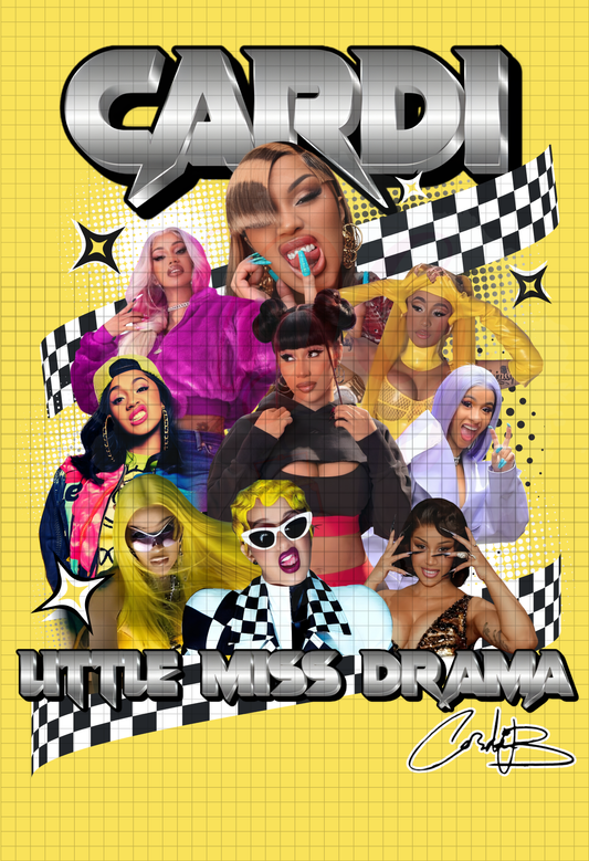 CARDI B LITTLE MISS DRAMA PNG
