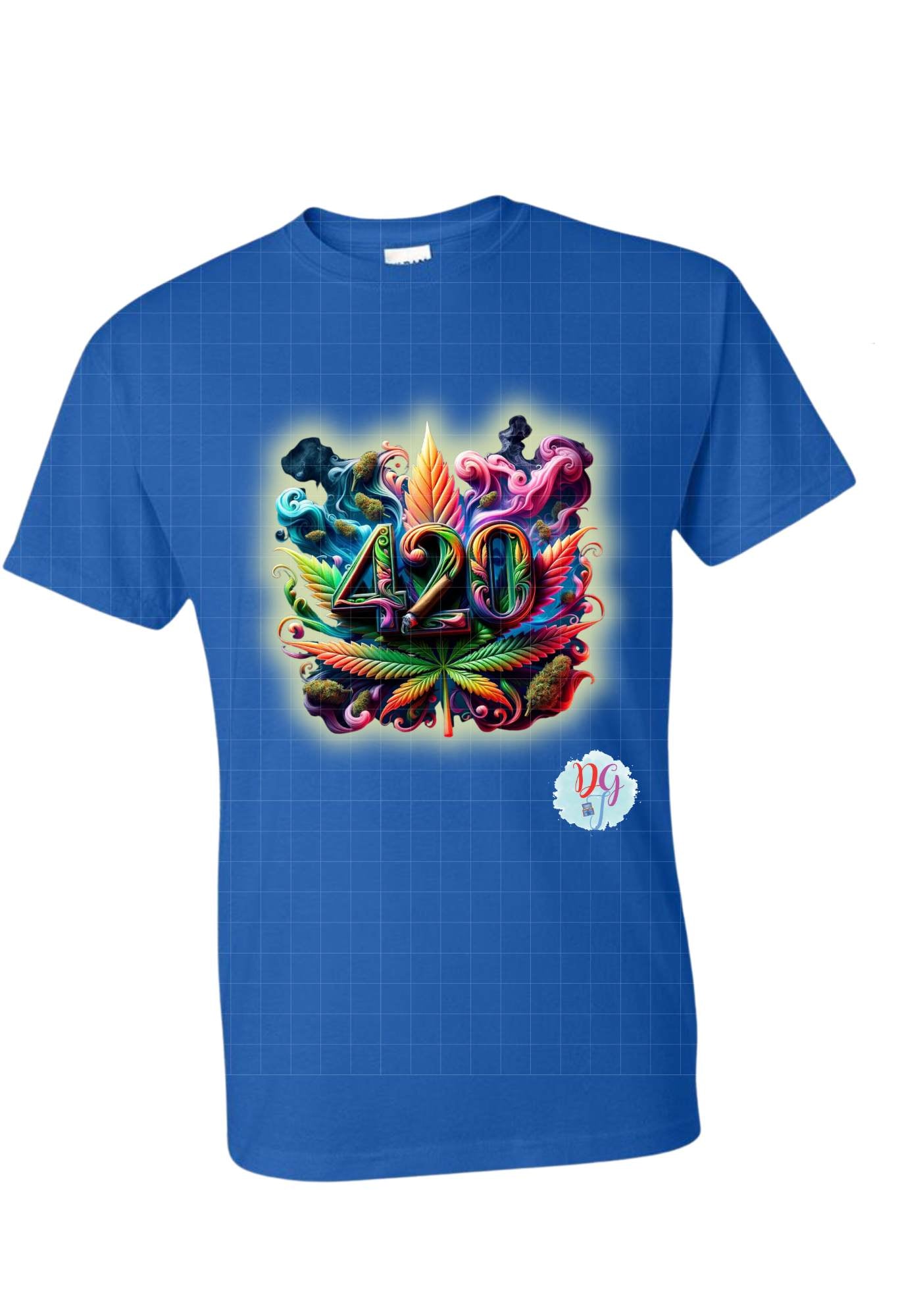 420 - COLORFUL LEAF T-SHIRT