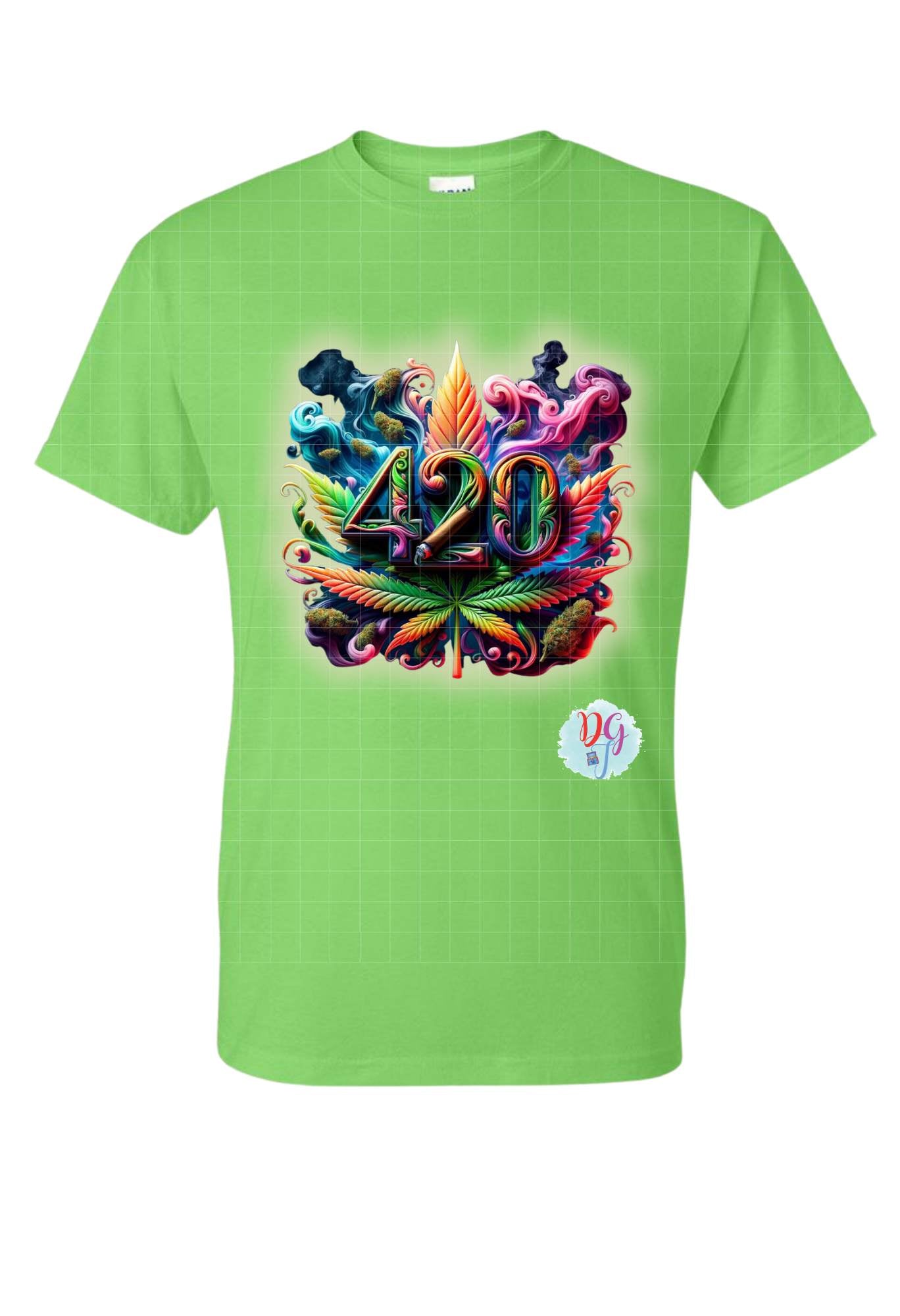 420 - COLORFUL LEAF T-SHIRT