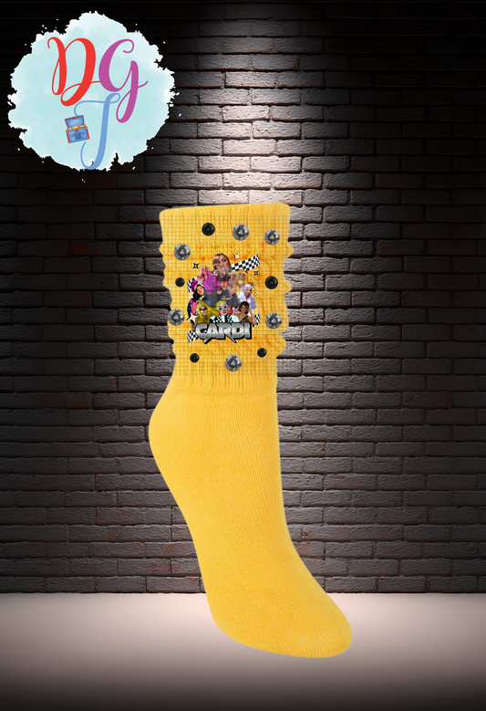 CARDI B JUNK SOCKS