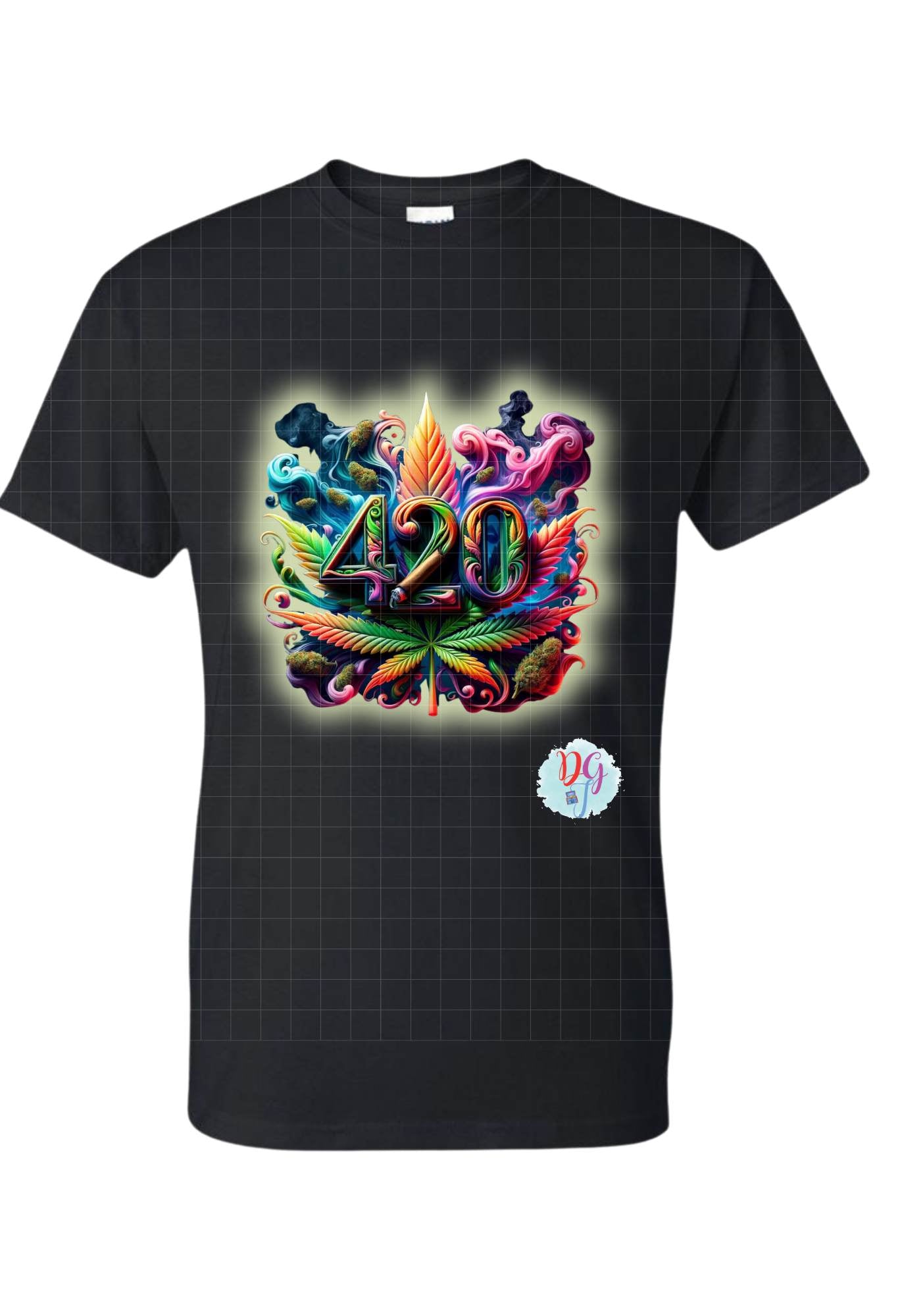 420 - COLORFUL LEAF T-SHIRT