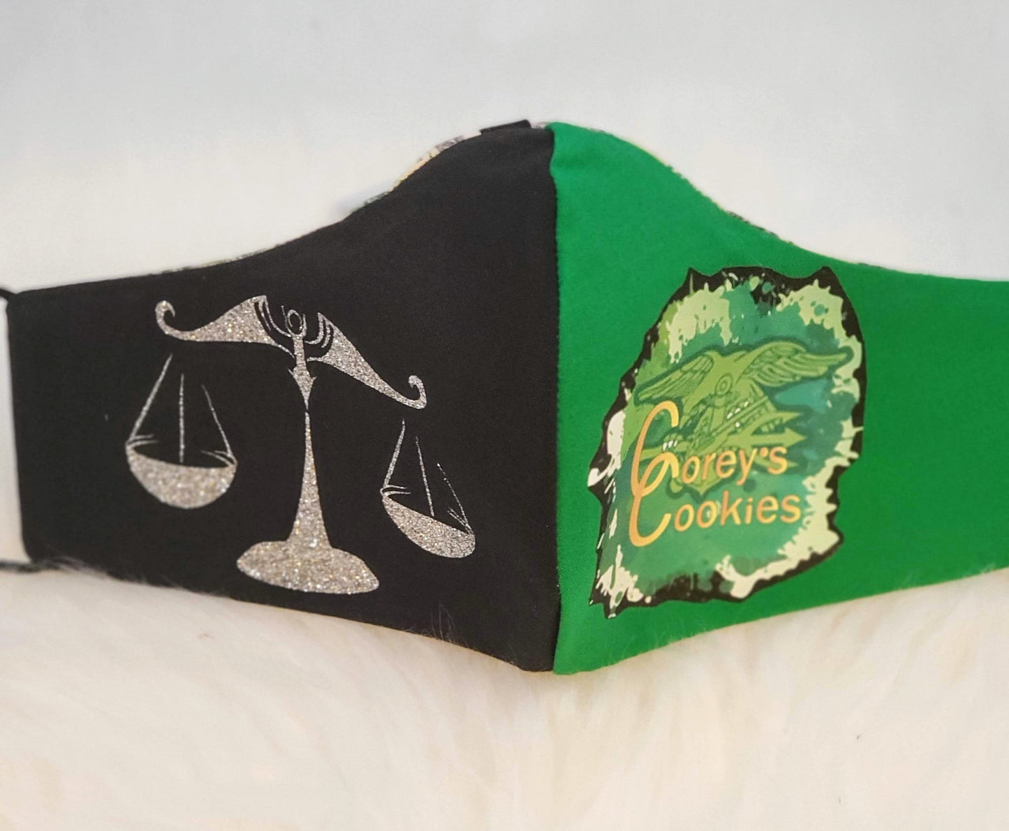 CUSTOM MADE REVERSIBLE FACE MASK