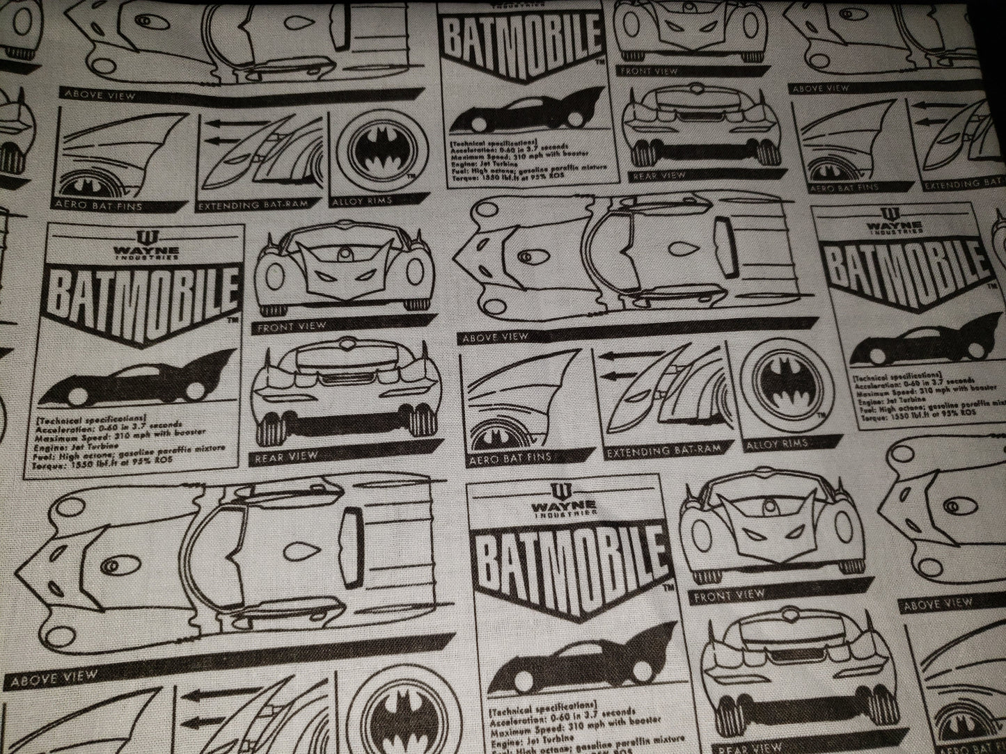 CUSTOM MADE REVERSIBLE FACE MASK