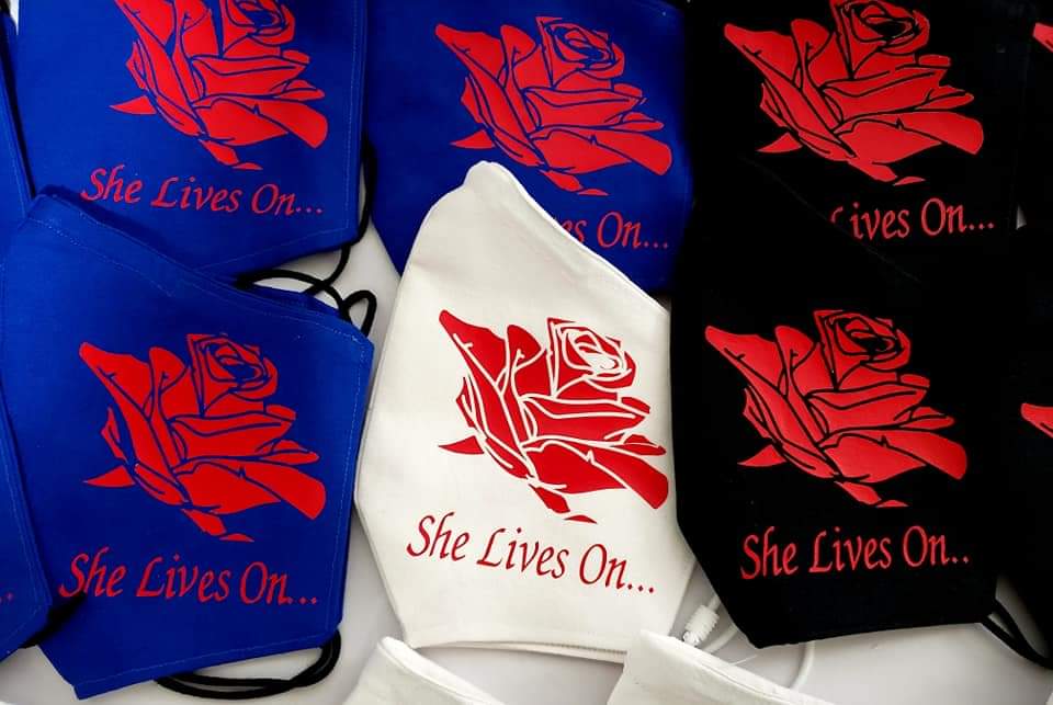 CUSTOM MADE REVERSIBLE FACE MASK